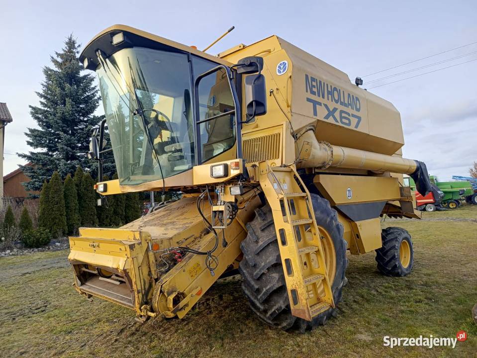 Kombajn Holland TX 67 heder 55 m hydrostat z Klimatyzacja Zbożowe Łobżenica