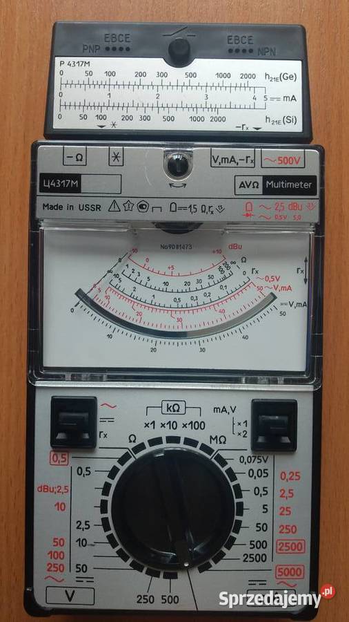 Miernik multimetr C4317M ruski radziecki śląskie