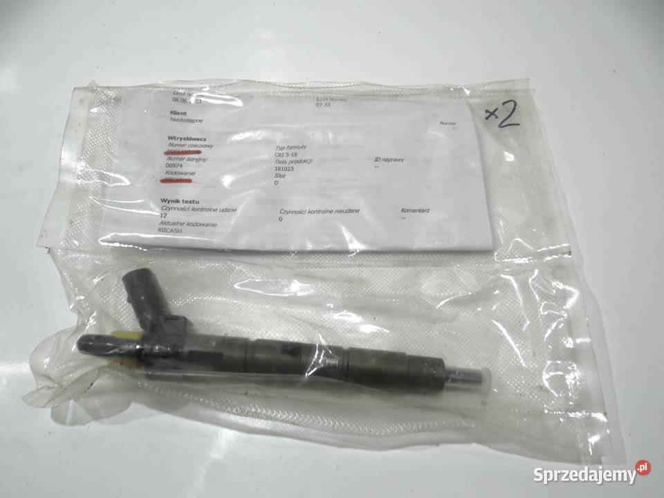 WTRYSKIWACZ BMW E60 0986435394 osobowe