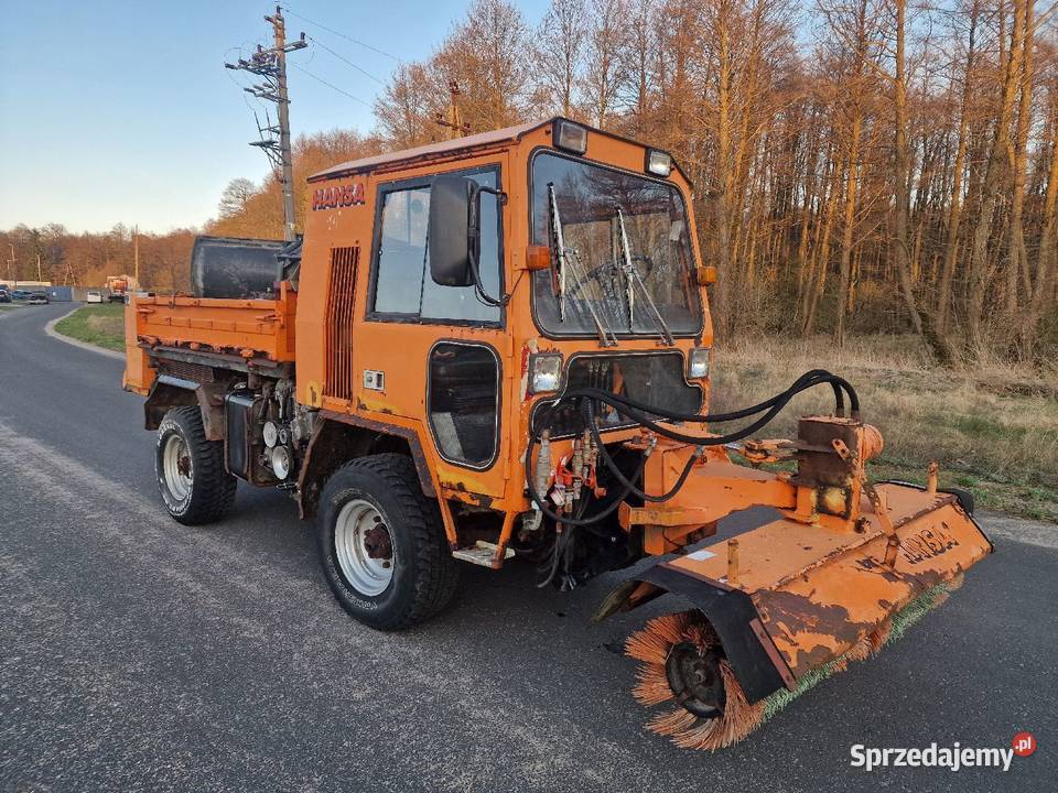 Pojazd komunalny Hansa zamiatarka wielkopolskie