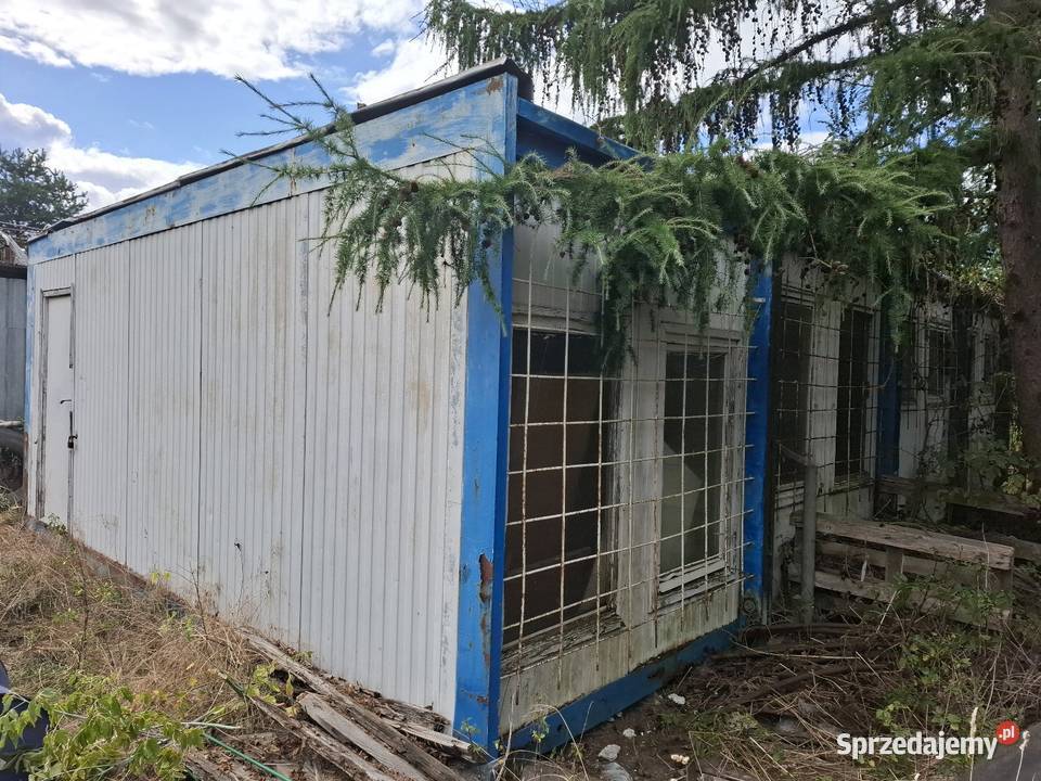 Kontenery zestaw 4 sztuk baraki na budowe Warszawa