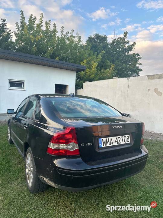 Volvo S40 16 diesel mazowieckie Rzewnie