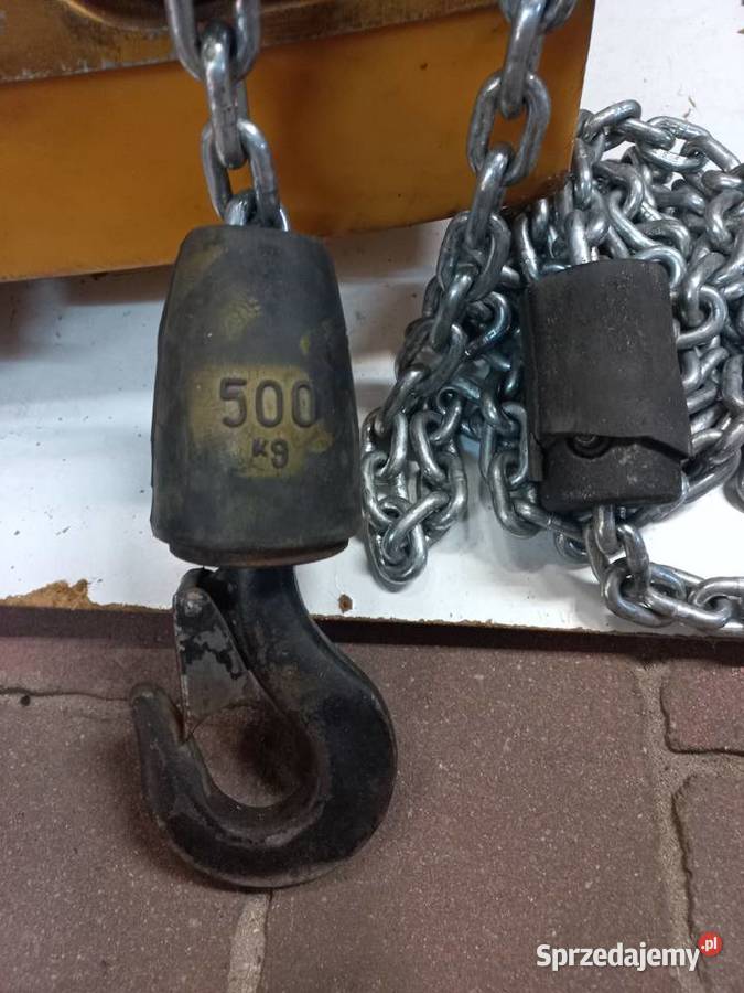 Wciągarka Balkancar 500 suwnica elektrowciąg wielkopolskie Przykona