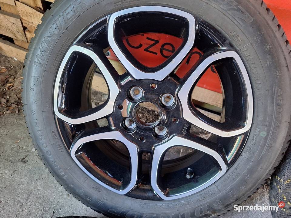 Alufelgi 4x100 15 SMART Forfour Fortwo koła Średnica 15" kujawsko-pomorskie