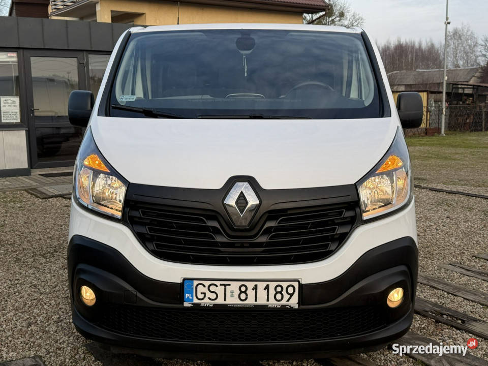Renault Trafic brygadówka salon Polska6osobowy biały Dąbrowa