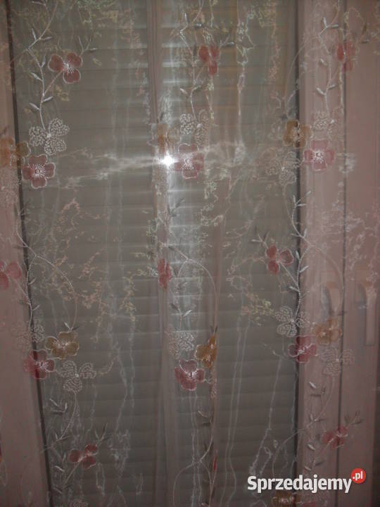 firan gotowa długa organtyna haft Wrocław
