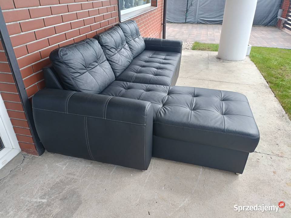 Sprzedam narożnik ze skóry wielkopolskie Konin