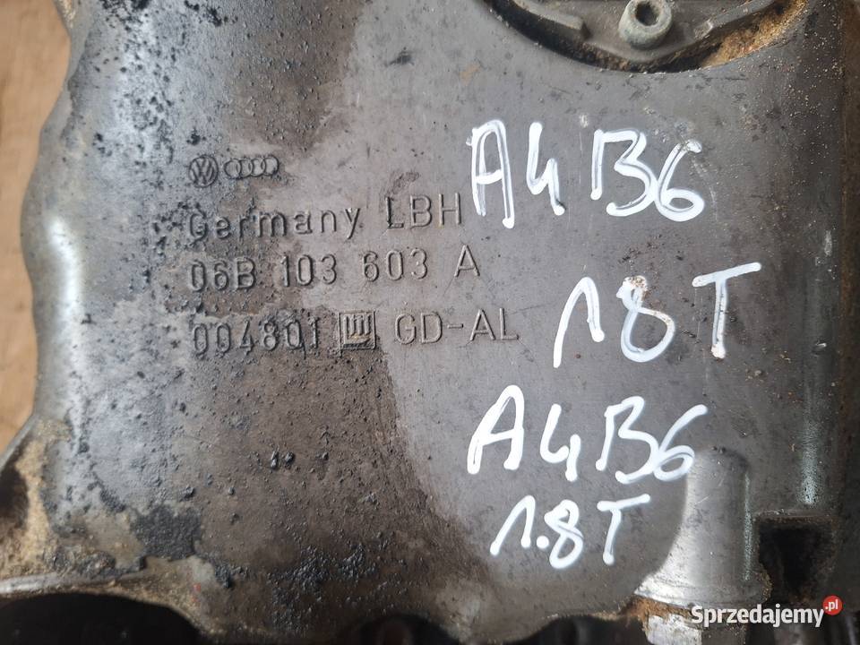 Misa Olejowa Audi A4 B6 18T lubelskie sprzedam
