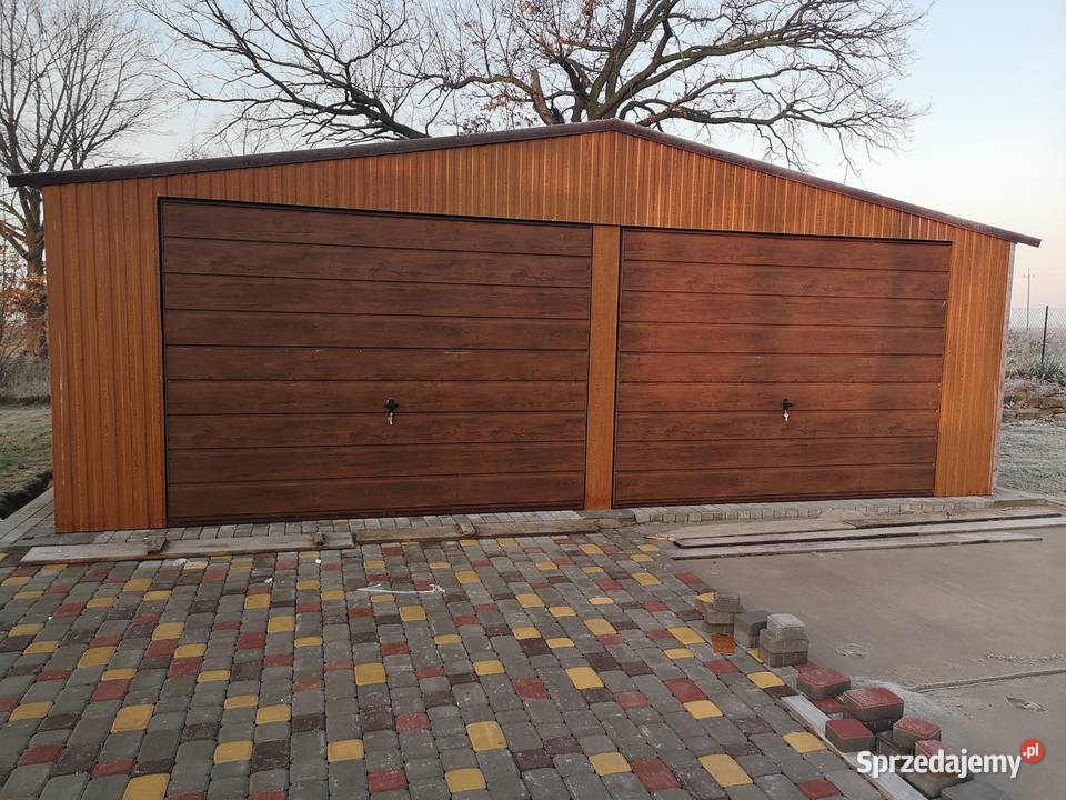 Producent garaży blaszanych na każdy wymiar pomorskie Gdynia