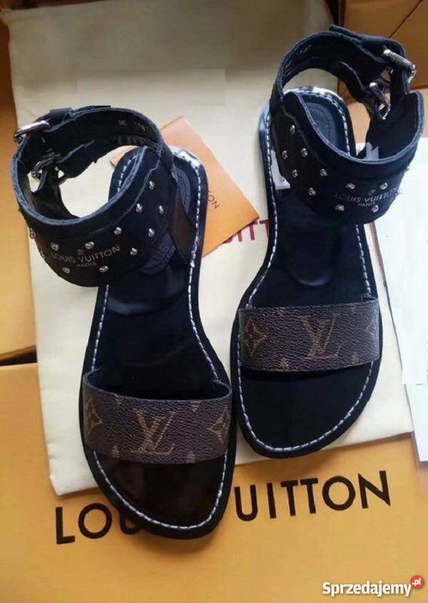 Sandały LV skorzane Warszawa sprzedam