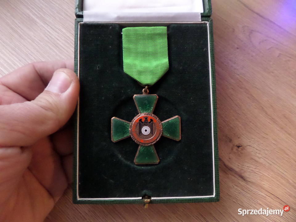 Krzyż Deutscher Schtzenbund oryginał Poznań sprzedam