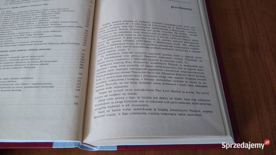 Fizyka dielektryków August Chełkowski Biblioteka Rok wydania 1979 Gdańsk