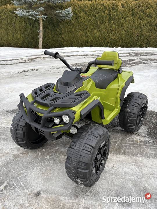 Quad Dziecięcy Na Akumulator ATV Zielony Pojazd Niemodlin