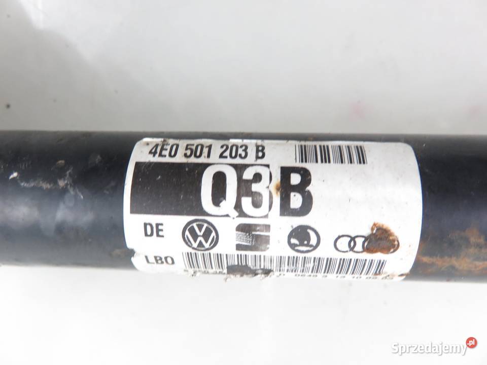 PÓŁOŚ LEWA TYLNA AUDI A8 D3 40 TDI 4E0501203B