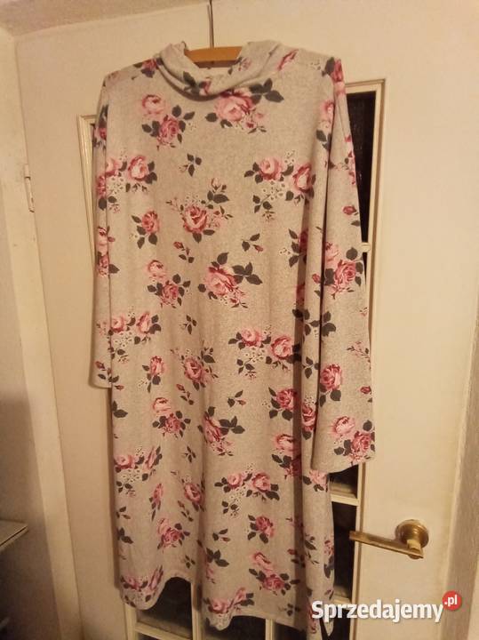 Golf w róże Carol Hochman rozmiar XXL Warszawa sprzedam