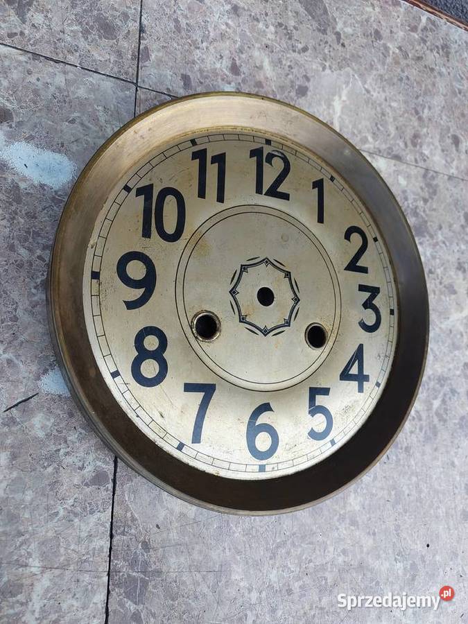 779 Tarcza starego zegara Junghans 185 56532