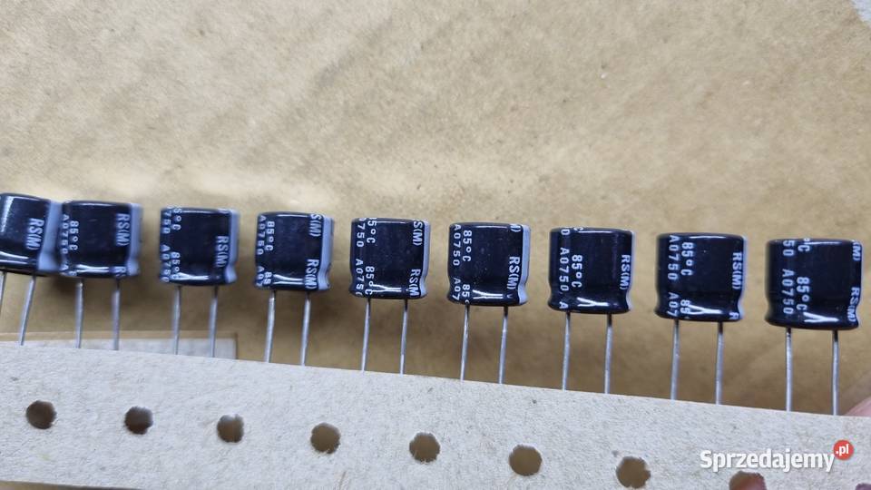 Kondensator Nichicon 220uF 35V 85C 20 Marki