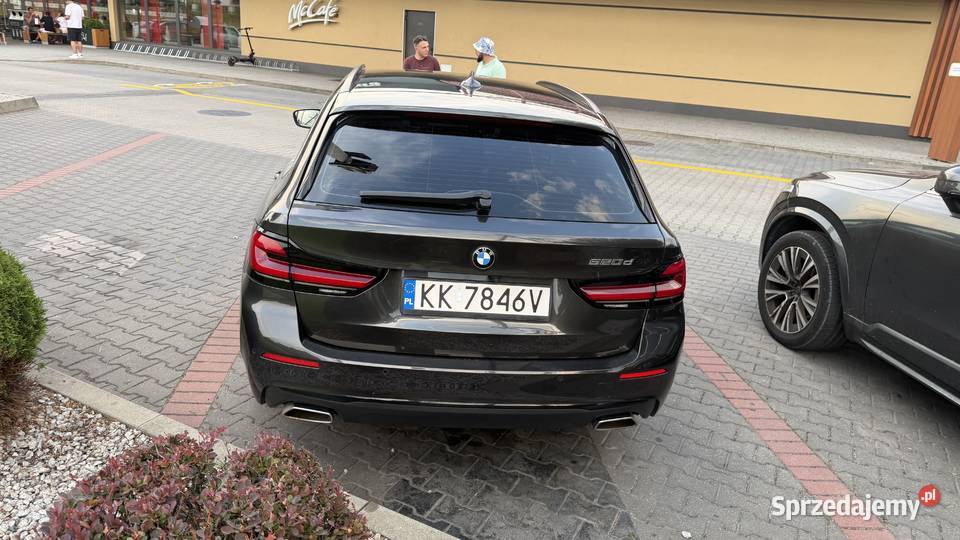 BMW Seria 5 520d mHEV Luxury Line elektrycznie ustawiane fotele małopolskie Kraków