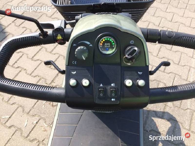 Wózek inwalidzki skuter elektryczny LUNA V Sprzęt rehabilitacyjny i ortopedyczny wielkopolskie Poznań