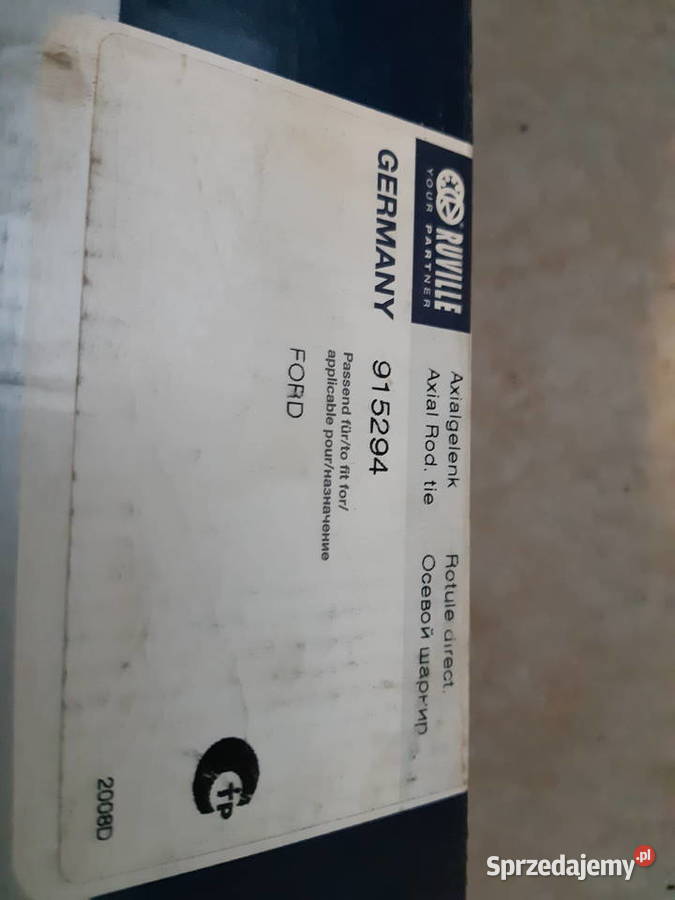 DRĄŻEK KIEROWNICZY RUVILLE 915294 4059923 FORD Koronowo