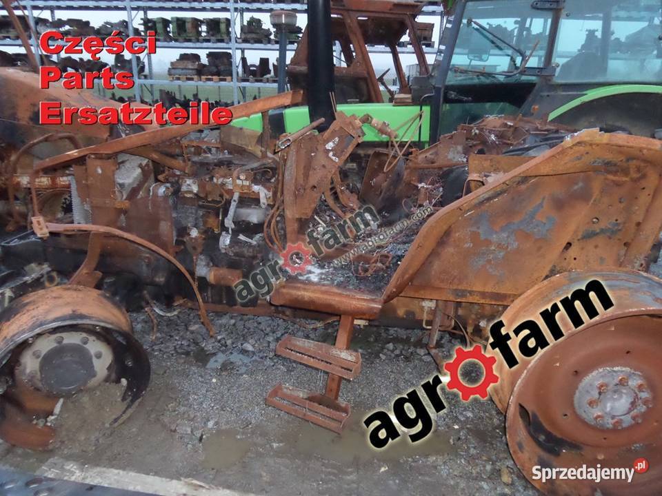 Massey Ferguson 5445 części skrzynia biegów oś Byków