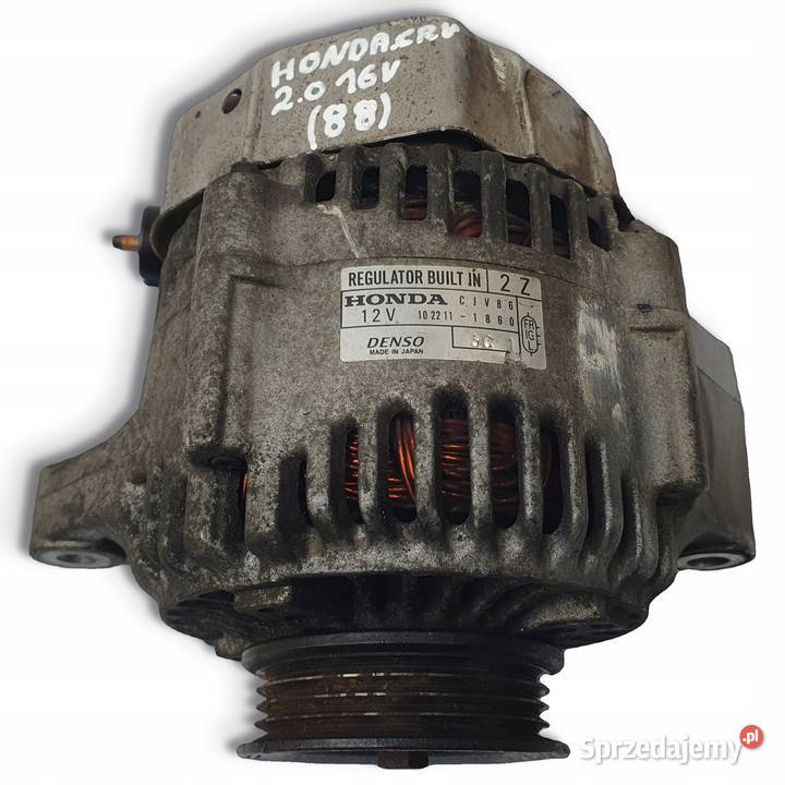 ALTERNATOR Honda CRV CRV I 20 16V 1022111860 lubelskie Chełm