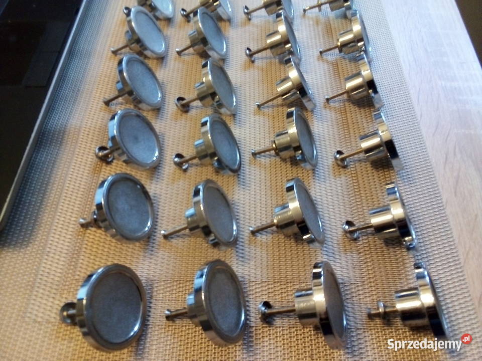 Uchwytygałki metalowe chrom do szfek Leszno