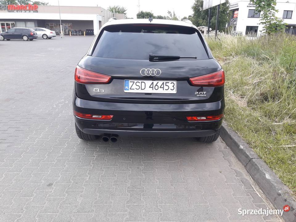 Audi Q3 20T quattro 2016 niski przebieg wielofunkcyjna kierownica