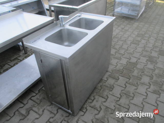 Zlew Gastronomiczny 2 Komorowy Z Drzwiami Ostrów Wielkopolski