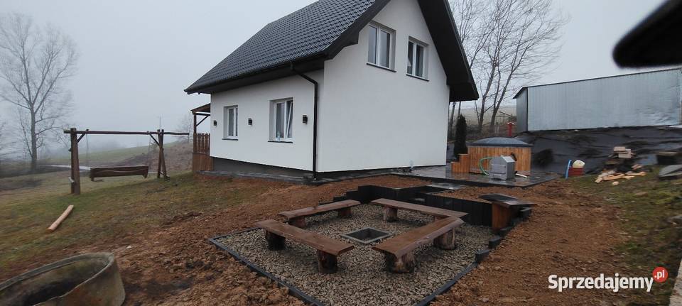 Duzy domek letniskowy z balia z hydromasażem małopolskie Gródek nad Dunajcem sprzedam