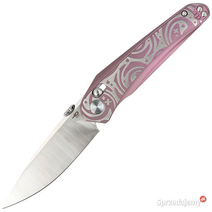 Nóż składany Bestech Mothus Purple Titanium Warszawa