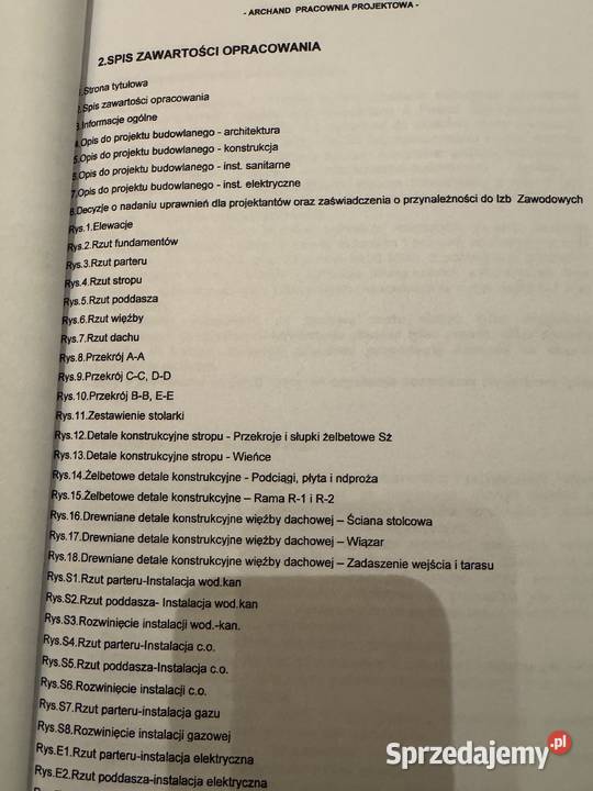 NOWY projekt domu ARCHON nieużywany kompletny Oborniki Śląskie