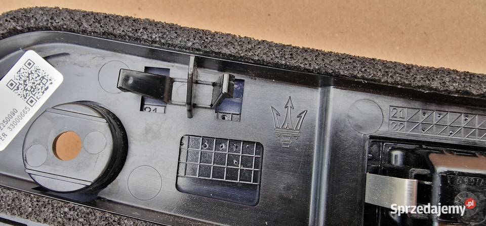 MASERATI LISTWA KAMERA TYŁ OŚWIETLENIE TABLICY lubuskie Bieleń