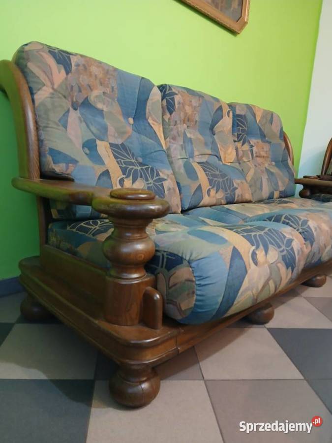 Komplet wypoczynkowy dębowy Chojnów