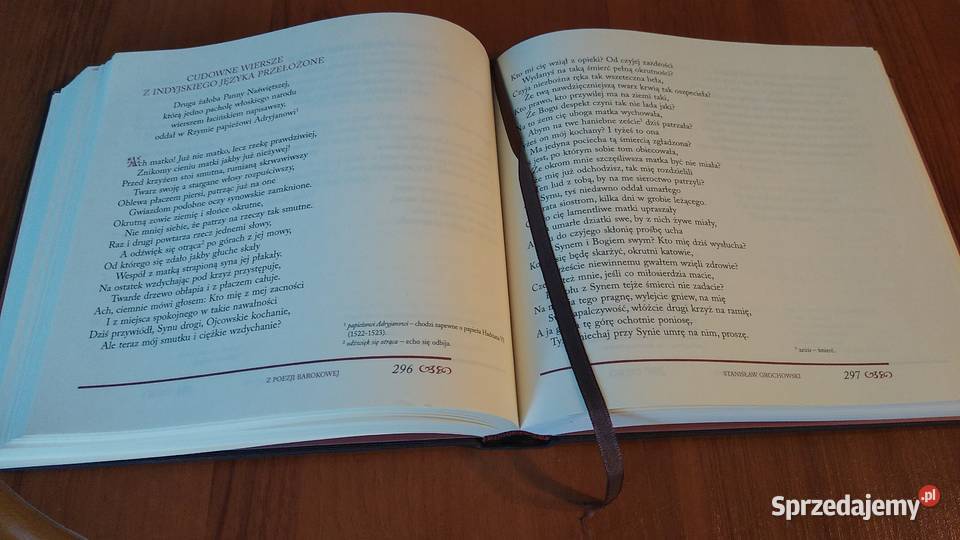 Przedziwna Matka Stworzyciela Swego antologia