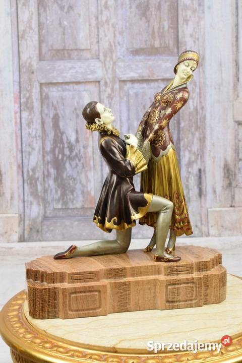 Demetre Chiparus Style Everlasting Love Para Kraków sprzedam