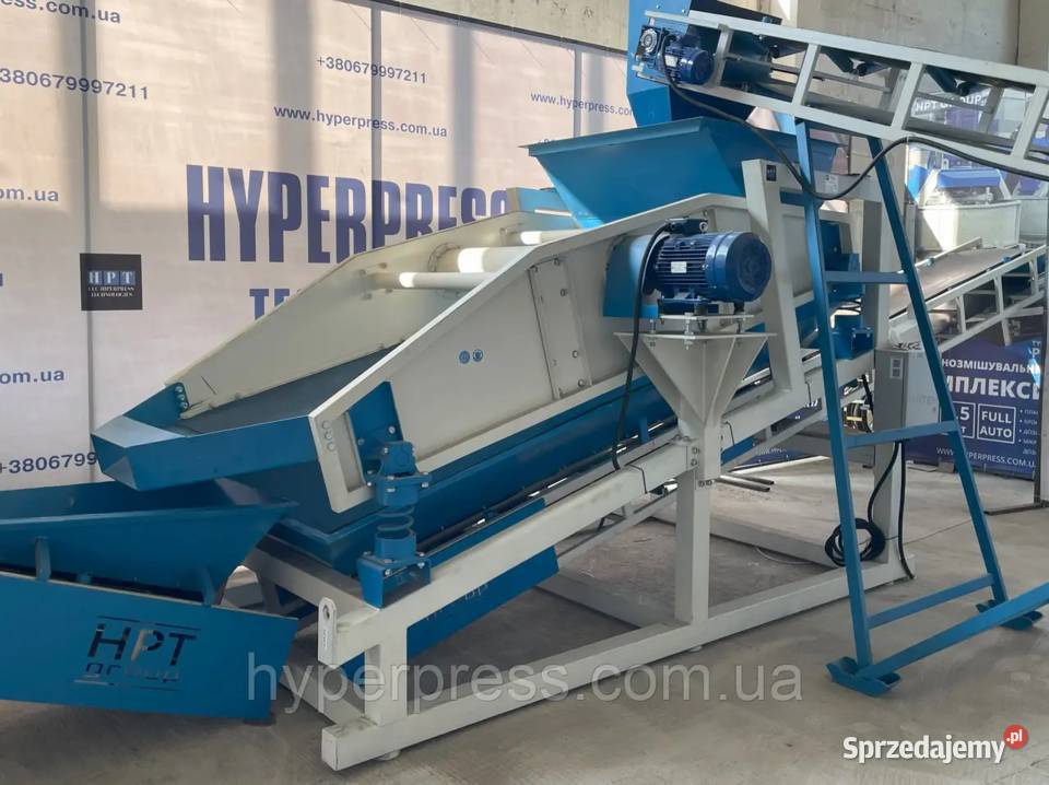 Wibracyjny inercyjny skośny przesiewacz GV1000T