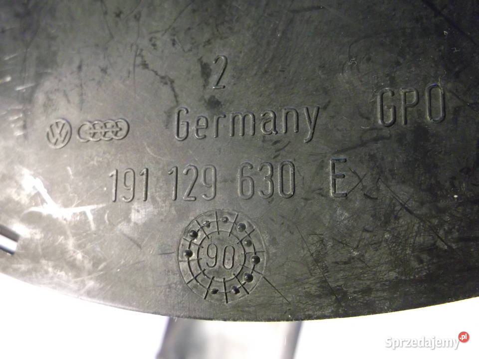 Zaślepka fartucha nadkola Volkswagen Golf II GTI Karoseria Sobieska Wola Pierwsza