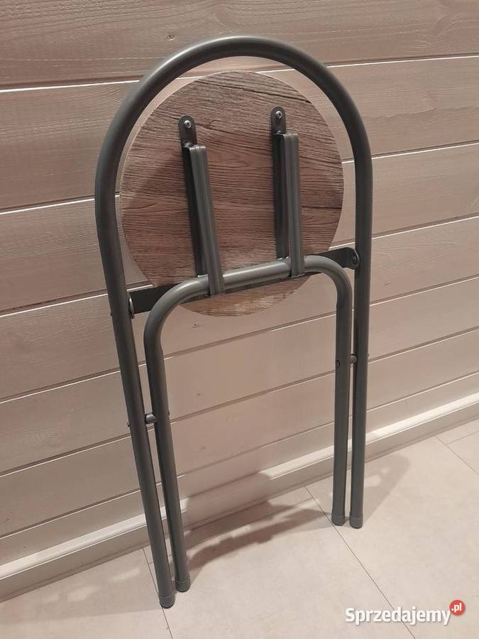Okrągłe składane siedzisko krzesło stołek nowy Dąbrowa Górnicza