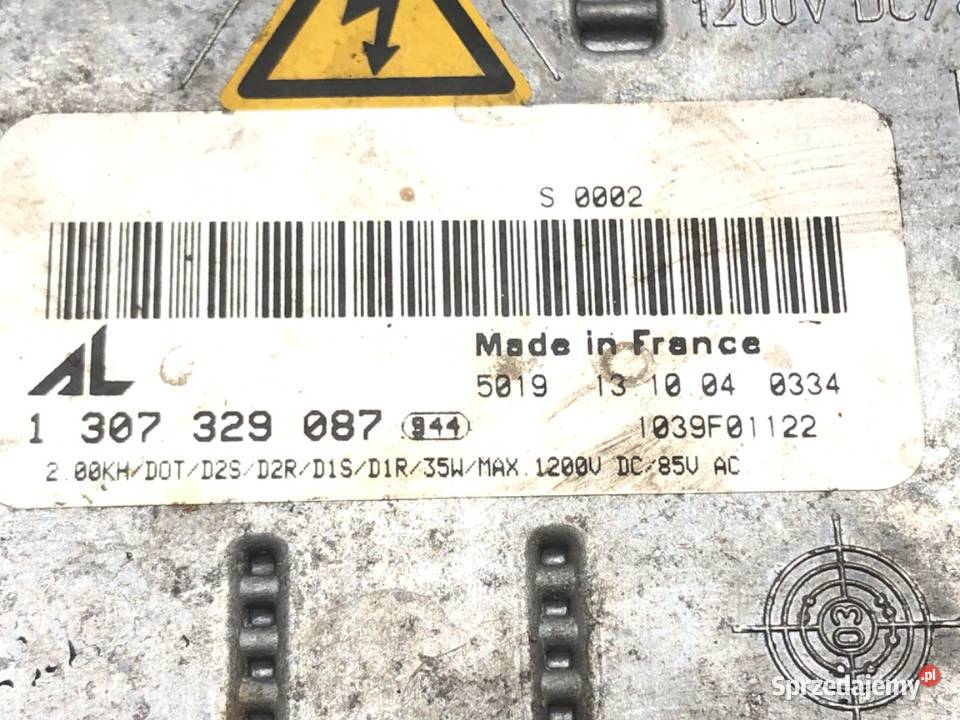 PRZETWORNICA XENON MERCEDES W220 1307329087 9805