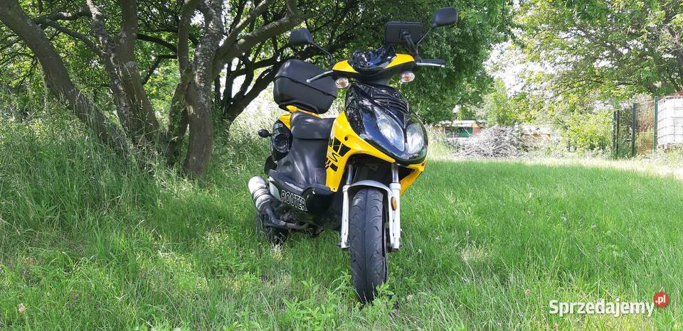Skuter Router Sport 50s OCPT na kufer pokrowiec lubelskie Zamość