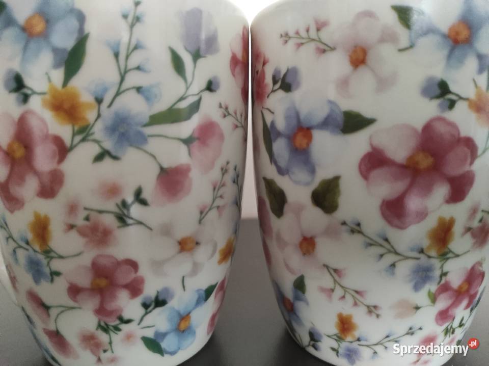 Kubki porcelanowe Nowe Porcelana i szkło podlaskie sprzedam
