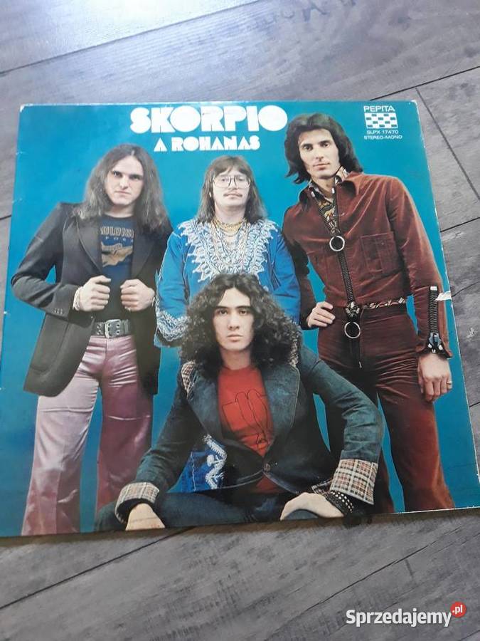 Archiwum węgierskiego rocka SCORPIO A Rohanas