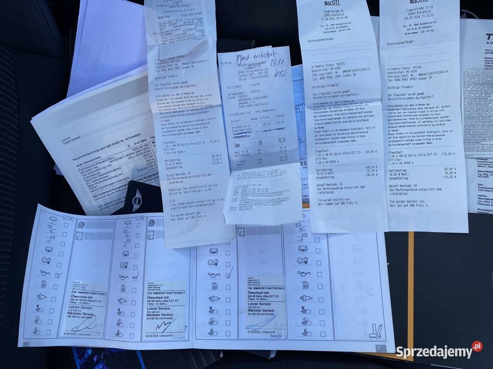 Mini Cooper S bezwypadkowy z historią sprzedam