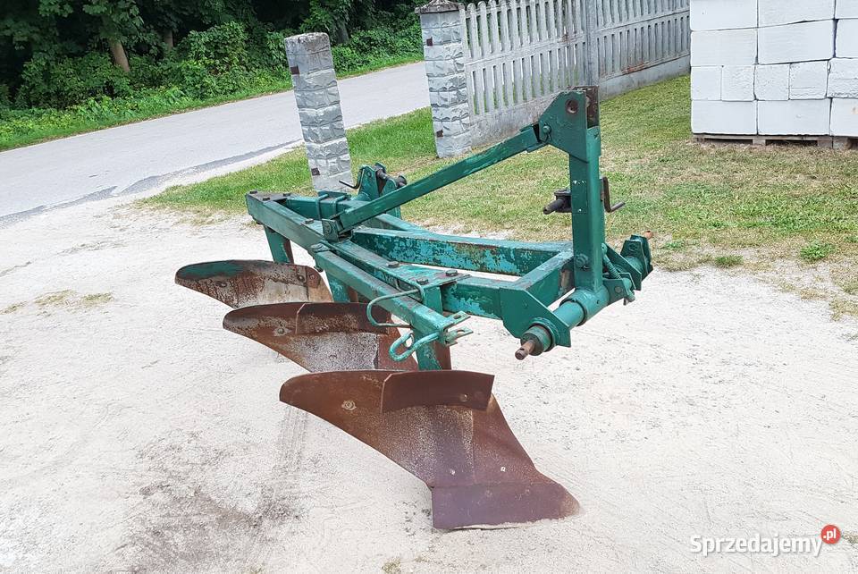 Pług zagonowy 3skibowy Duży wysoka słupica Dąbrowa Tarnowska
