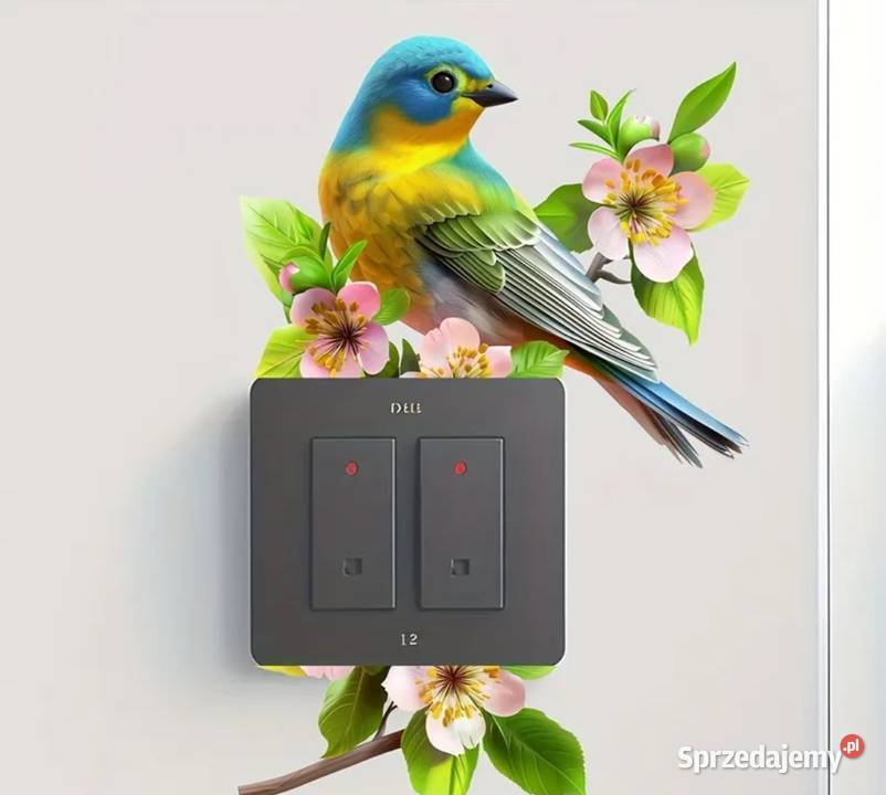 Naklejka na szybę ścianę z ptakiem mazowieckie