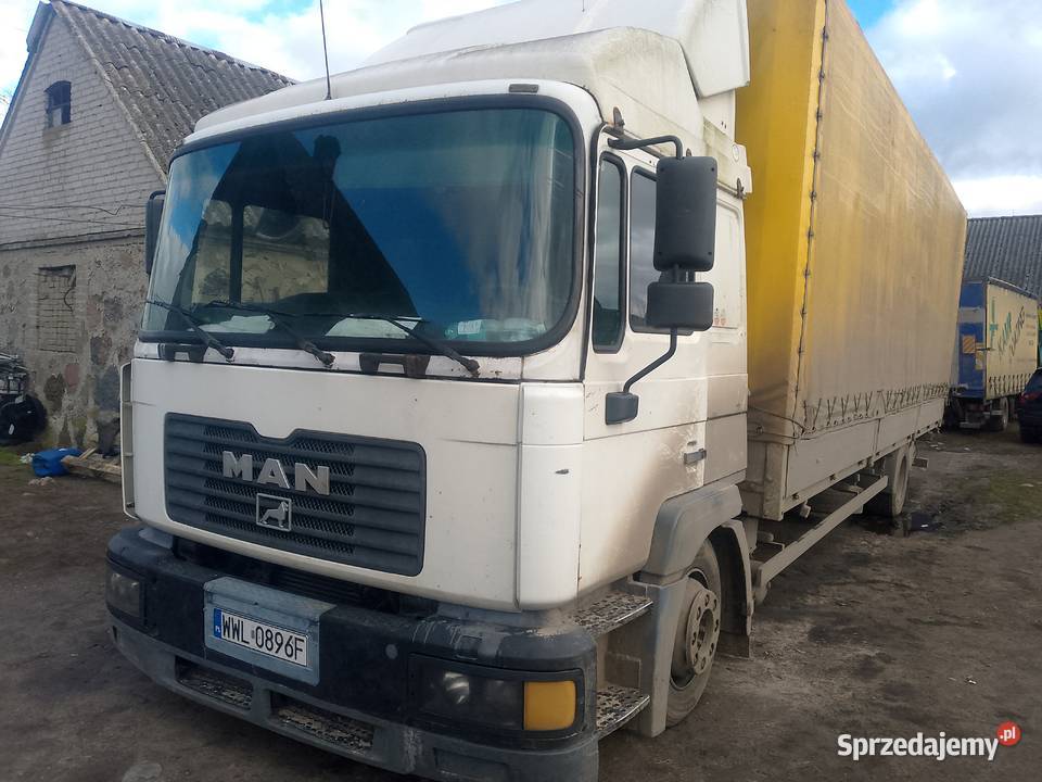 Man 14280 butroplandeka z windo Kolno sprzedam