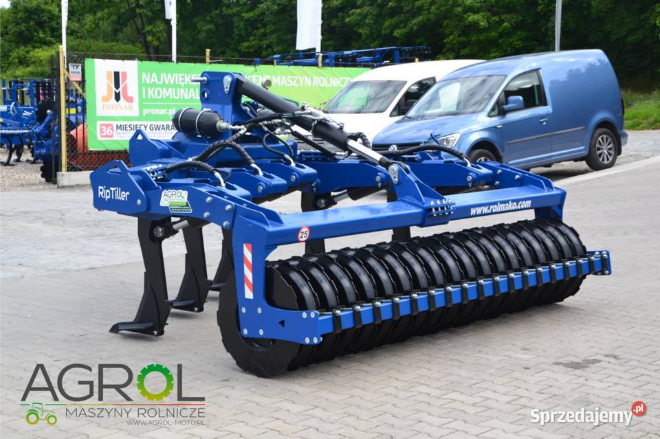 Głębosz ROLMAKO RIPPTILL 3m 5 zębów zab nieuszkodzony Mława