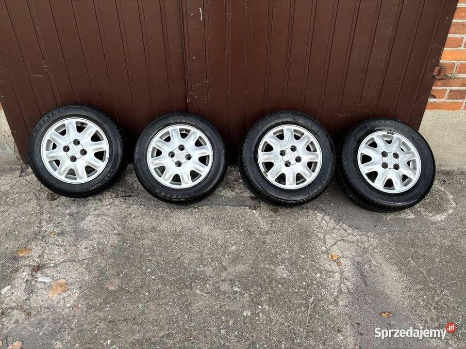 Alufelgi R14 4x100 opel astra f corsa Samochodowe Plecka Dąbrowa