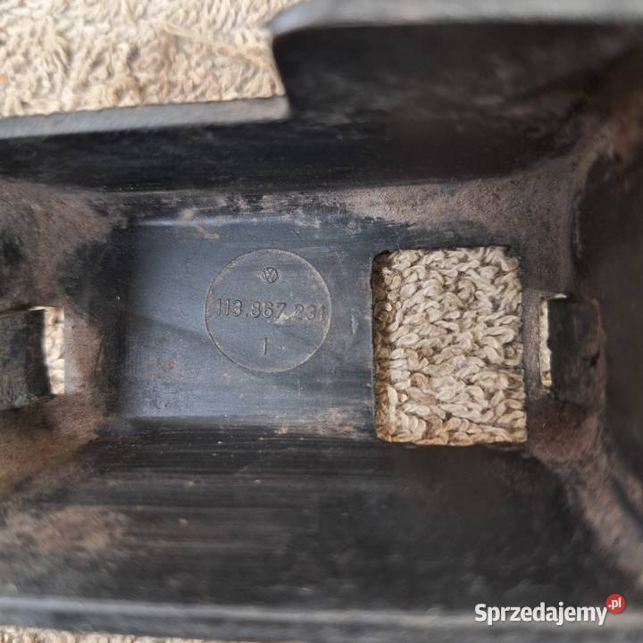 VW Garbus osłona regulacji fotela na tunelu mazowieckie Gołków